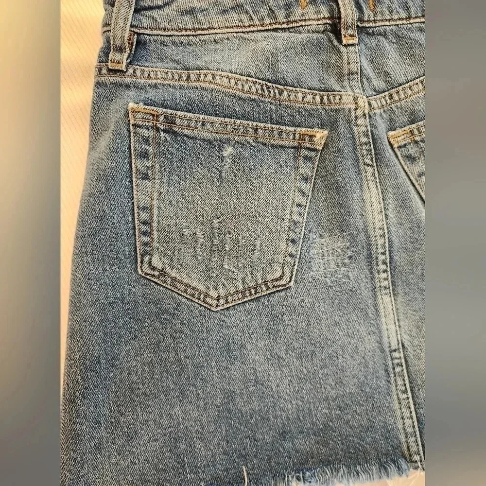|| WE THE FREE || denim mini skirt